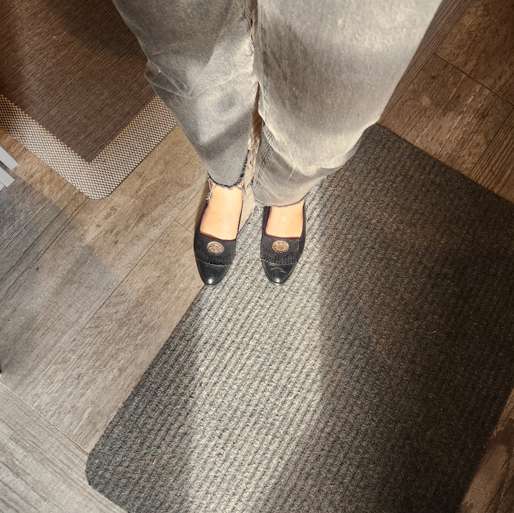 Vintage Black Loafers